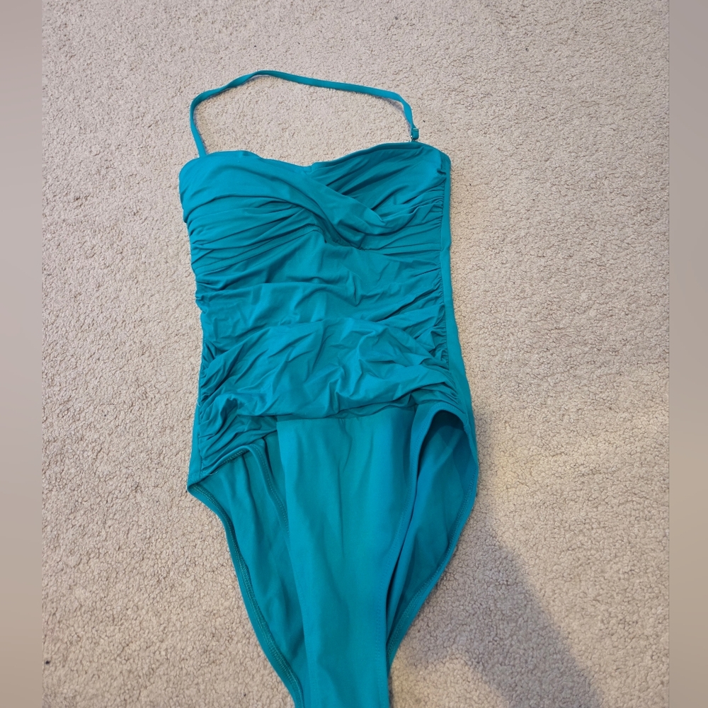 Kids Teal One Piece Swimsuit